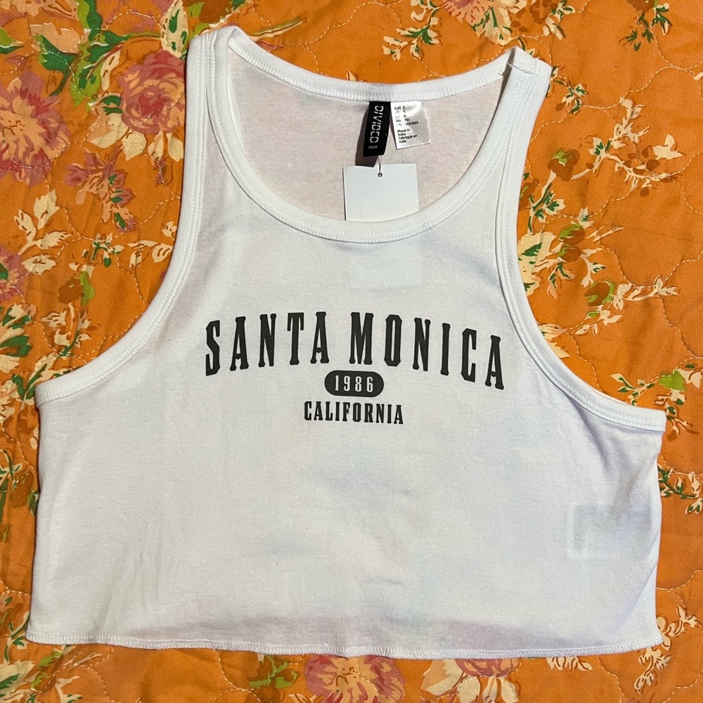 H&M Santa Monica Cropped Tank Top